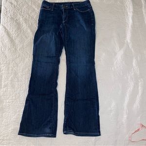Eddie Bauer Curvy Bootcut Jeans Blue Denim Size 6
